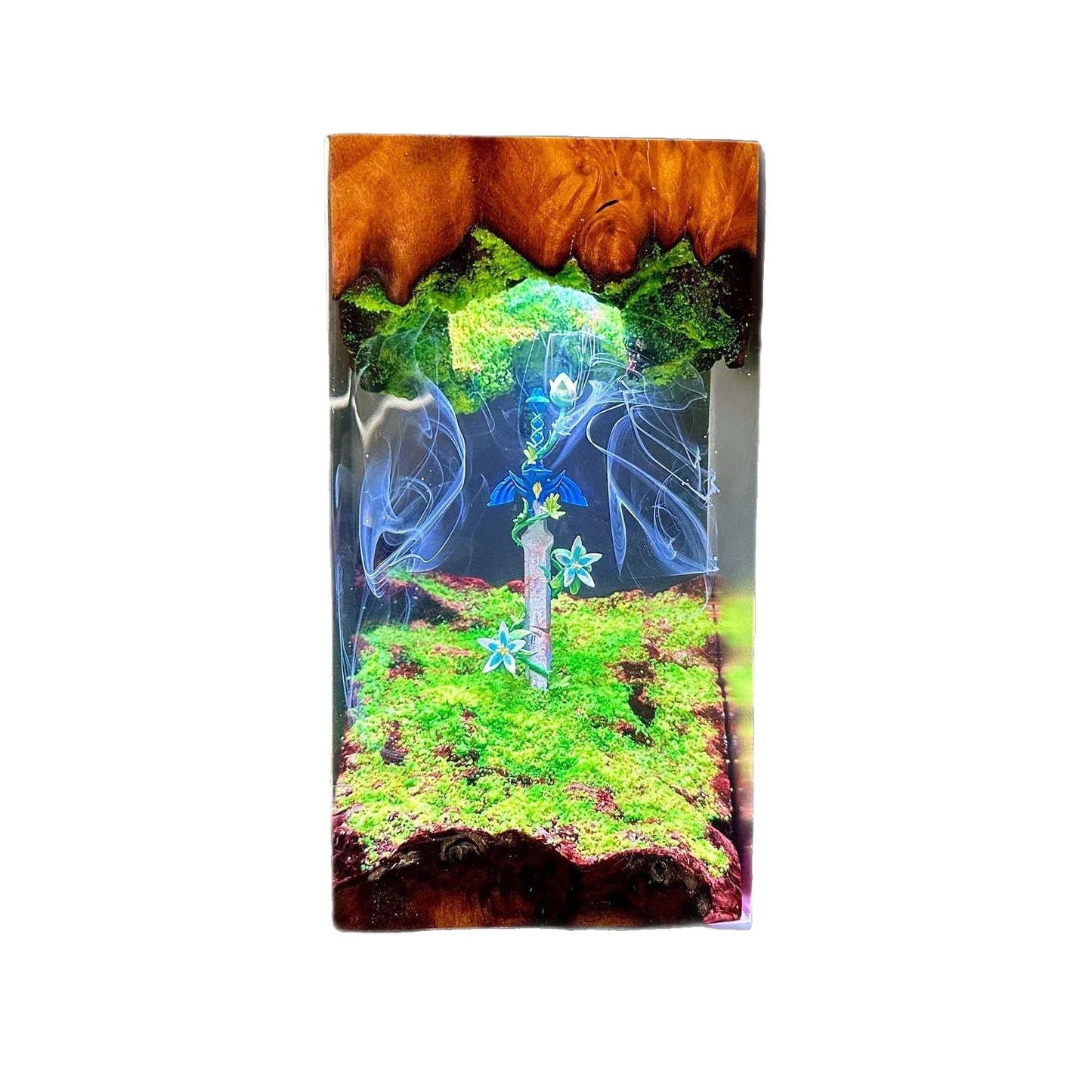 The Lost Grove Resin Lamp