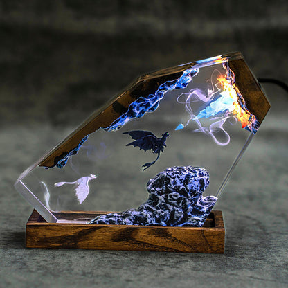 HTTYD Resin Lamp (Ver. 3)